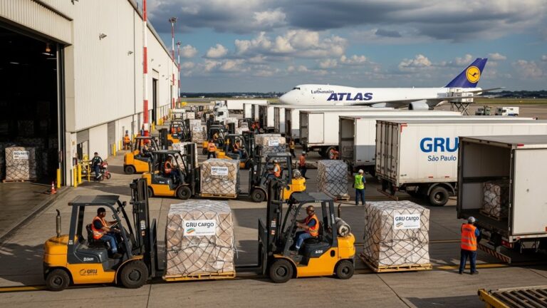Redespacho de cargas em Guarulhos