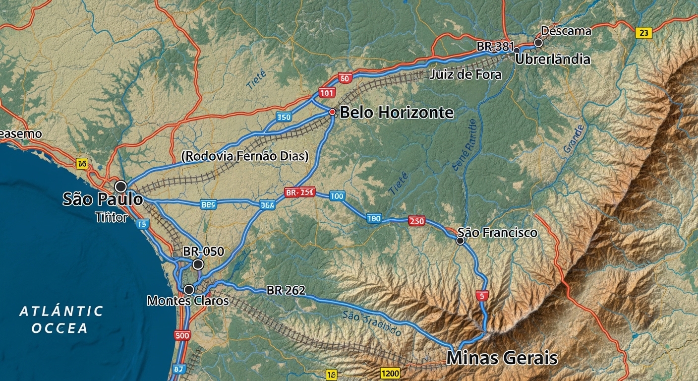 São Paulo e Minas Gerais